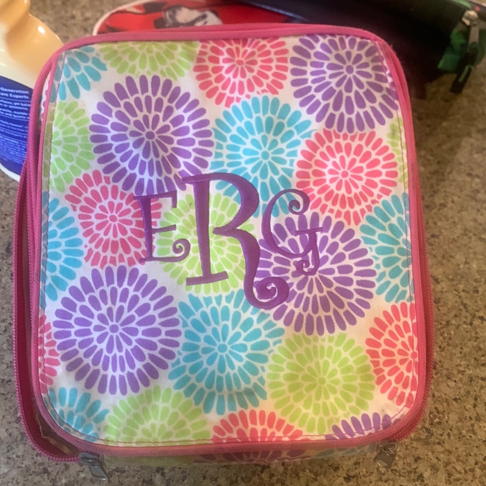 Pottery Barn kids lunch box personalized